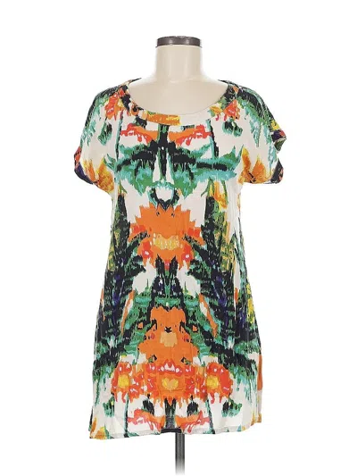 Pre-owned Staring At Stars Casual Dress In Orange