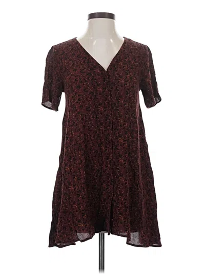 Pre-owned Staring At Stars Kimono In Burgundy