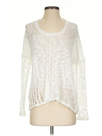 Pre-owned Staring At Stars Pullover Sweater In White