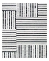 Stark Studio Rugs Jovia Ka8562 Area Rug, 6' X 9' In Onyx/white