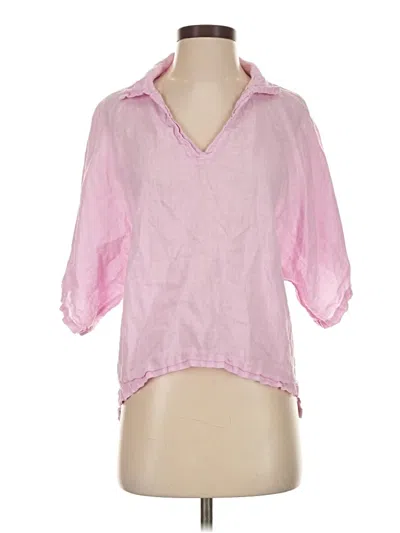 Pre-owned Stark X 3/4 Sleeve Blouse In Pink