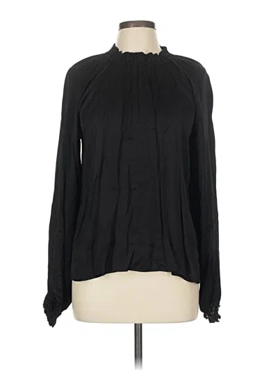 Pre-owned Stark X Long Sleeve Blouse In Black