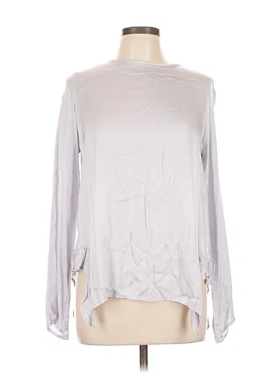 Pre-owned Stark X Long Sleeve Blouse In Silver