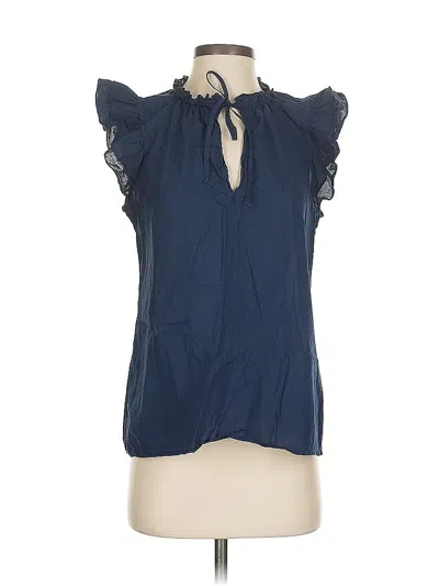 Pre-owned Stark X Sleeveless Blouse In Blue