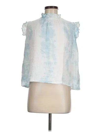 Pre-owned Stark X Sleeveless Blouse In Blue