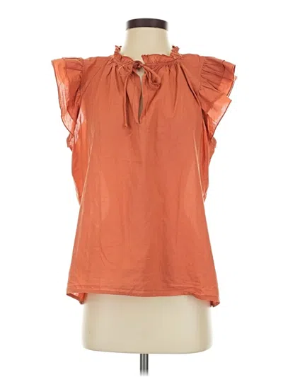 Pre-owned Stark X Sleeveless Blouse In Orange