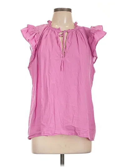 Pre-owned Stark X Sleeveless Blouse In Pink