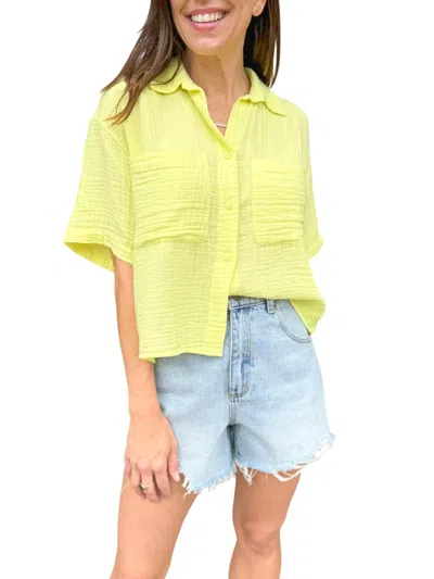 Starkx Adina Top In Sunshine In Yellow