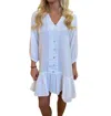 Starkx Alice Mini Dress In White In White