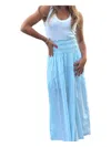 Starkx Athena Skirt In Clear Water In Blue