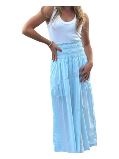 Starkx Athena Skirt In Clear Water In Blue