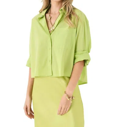 Starkx Aura Top In Sonny Lime In Multi