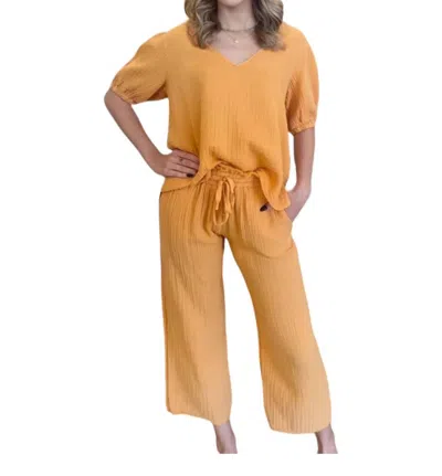 Starkx Billy Pants In Apricot In Beige