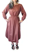 Starkx Capri Dress In Bronze In Brown