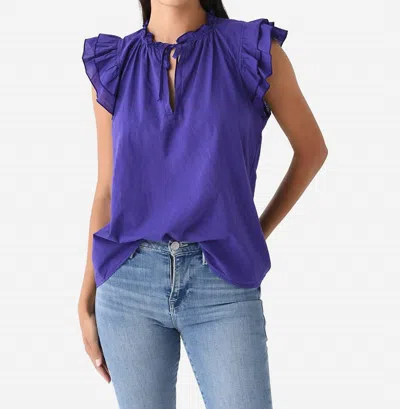 Starkx Dreamy Ruffle Top In Purple