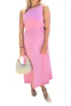 Starkx Faye Dress In Pink In Pink