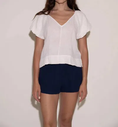 Starkx Gauze Willow Shorts In Navy In Blue