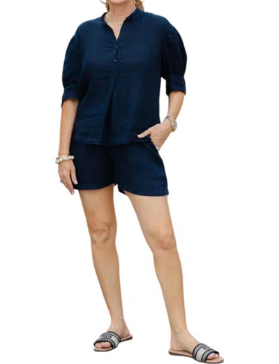Starkx Hudson Shorts In Navy In Blue