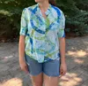 Starkx Joey Top In Ocean Wave In Multi
