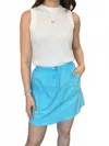 Starkx Lana Skirt In Turquoise In Blue