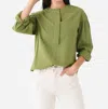 Starkx Nora Top In Olive In Multi