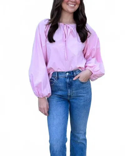 Starkx Olivia Top In Pink In Purple