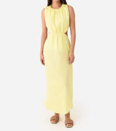 Starkx Rosemary Dress In Lemon In Yellow