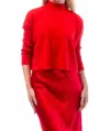 Starkx Rowan Sweater In Oriental Red