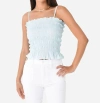 Starkx Strappy Tube Top In Aqua In Blue