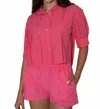Starkx Willow Crisp Cotton Short In Pink In Pink