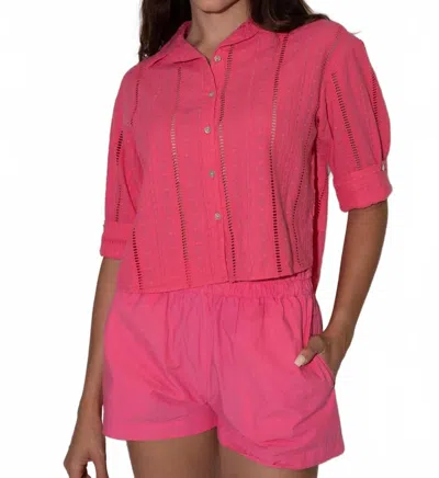 Starkx Willow Crisp Cotton Short In Pink
