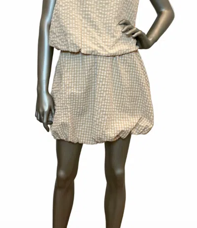 Starkx Women's Bubble Mini Skirt In Tan In Multi