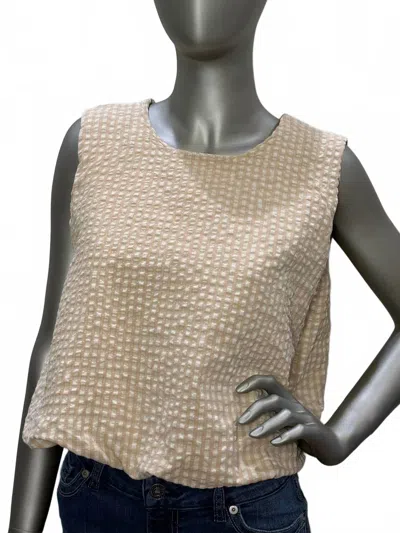 Starkx Women's Leah Top In Tan In Multi