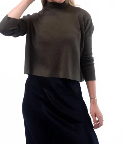 Starkx Women's Rowan Sweater In Mytle Green In Brown