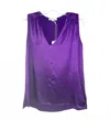 Starkx Women Silky Sylvie Sleeveless Top Tank In Purple In Purple