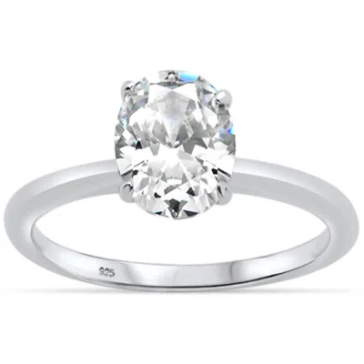 Starlette Women's Celeste Engagement Ring In Silver In Metallic