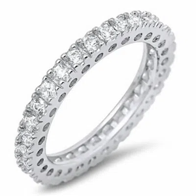 Starlette Women's Chloe Eternity Ring In Silver