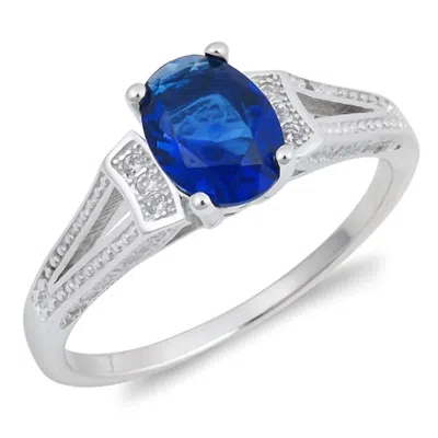 Starlette Women's Elsa Ring In Blue In Brown