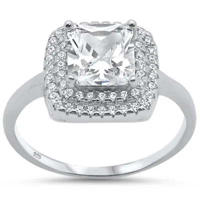 Starlette Women's Felicity Engagement Ring In Silver In Metallic