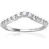 Starlette Women's Isabella Stackable Ring In Silver In Silver