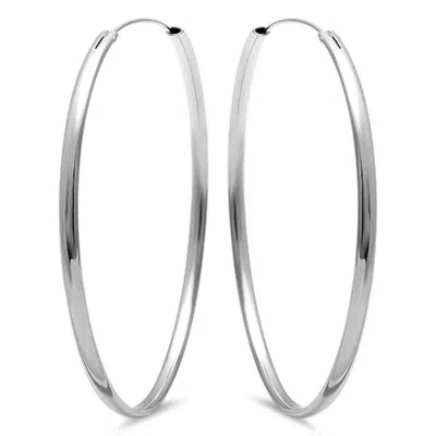 Starlette Women's Hoops Earrings In Silver