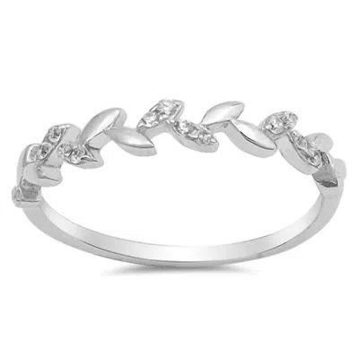 Starlette Women's Ivy Stackable Ring In Silver