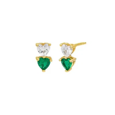 Starlette Women's Lucky Earrings In Gold In Multi