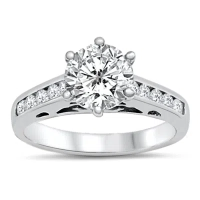 Starlette Women's Mandy Engagement Ring In Silver