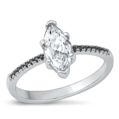 Starlette Women's Sabrina Statement Ring In Silver