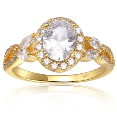 Starlette Women's Victoria Engagement Ring In Gold
