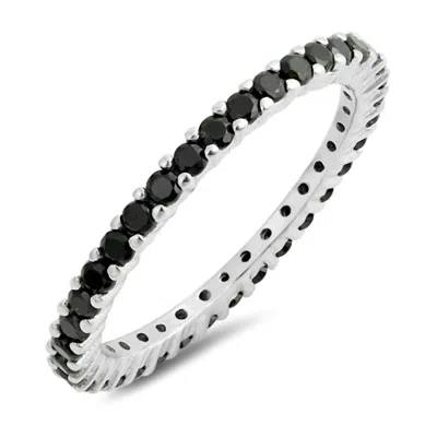 Starlette Women's Wednesday Eternity Ring In Silver