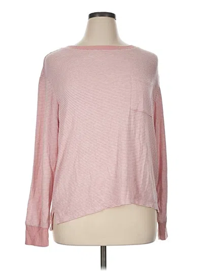 Stars Above 3/4 Sleeve T-shirt In Pink