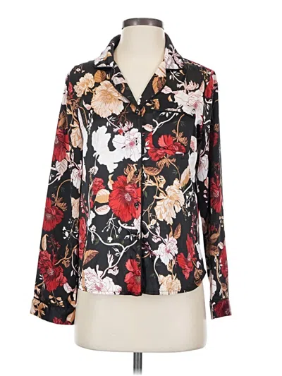 Pre-owned Stars Above Long Sleeve Blouse In Black