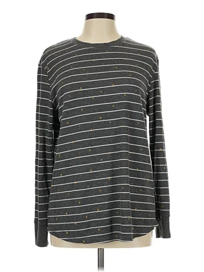 Pre-owned Stars Above Long Sleeve T-shirt In Gray